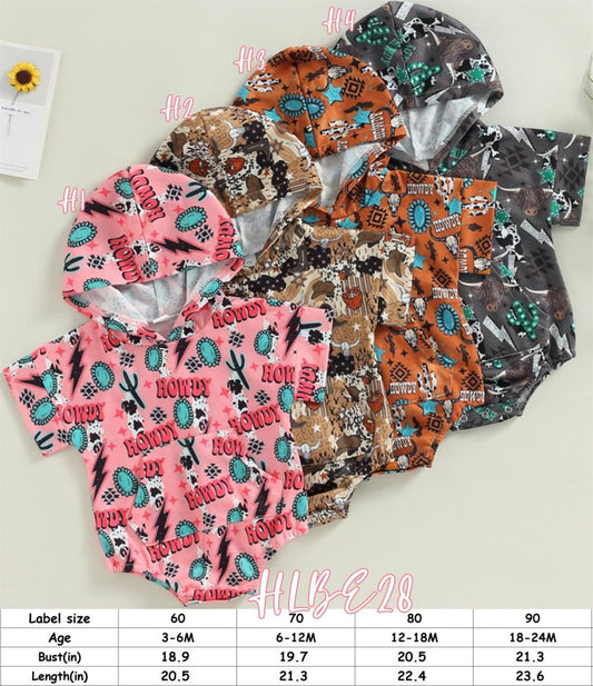 Toddler hooded outfit preorder
