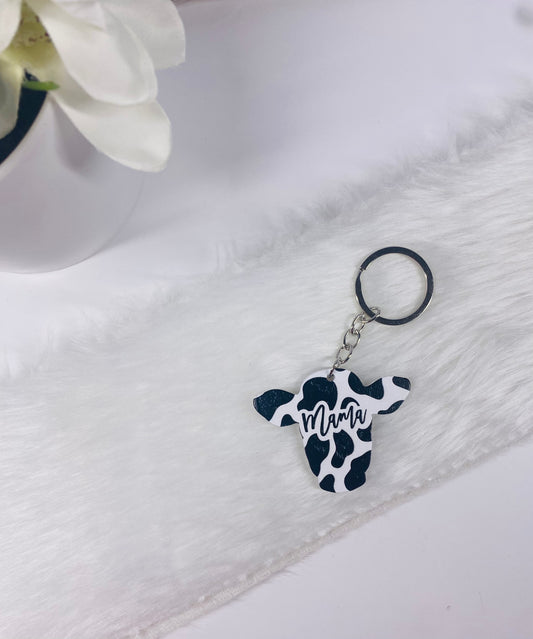 Keychains - Cow pendant
